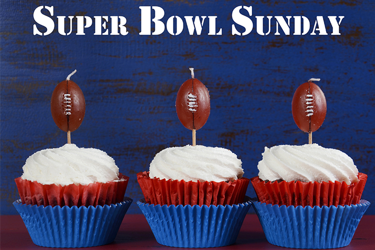 Super Bowl Cupcakes