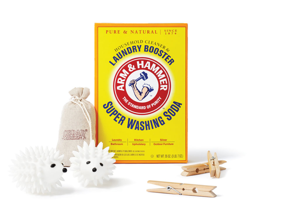 Arm & Hammer super washing soda and cleaning supplies