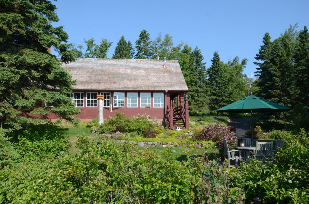 restored Lundie cabin