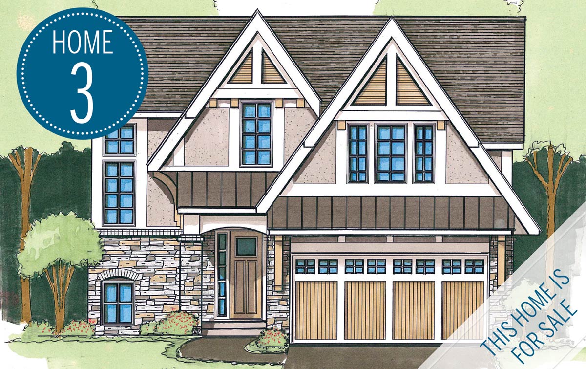 rendering of TJB Homes home on Luxury Home Tour