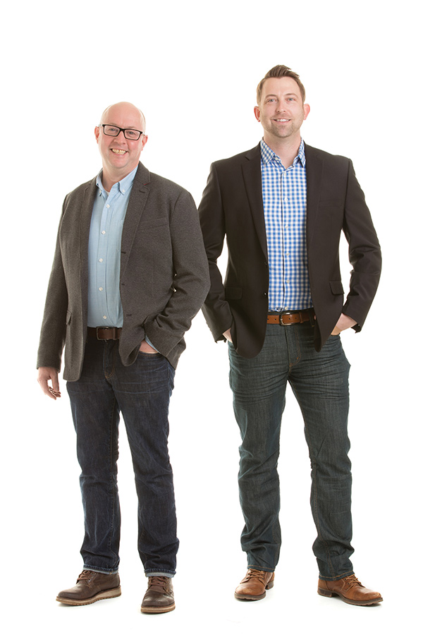 Photo of Ben Richter and Chris Van Klei of Detail Homes