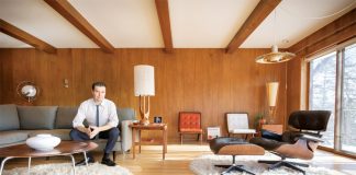 Jake Rudh’s Puts a Classic Spin on His Midcentury Home Jake-Rudh_Portrait