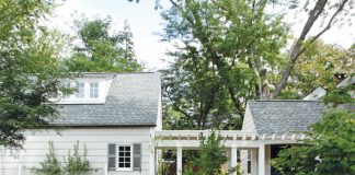 A St. Paul Colonial’s Landscape Redesign Outdoors_Garden_Walkway