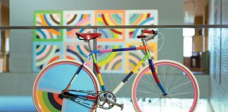 Mia Reimagines Works of Art as Bicycles