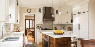 2016 ASID Kitchen Tour: InUnison Design, Inc. InUnison Design ASID Kitchen white cabinets and island