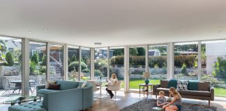 Classic Modern Mashup Locus Architecture Remodel Living Room