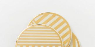 Go For The Gold (Home Accessories)! gold coasters