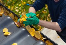 Fall Home Checklist Cleaning Fall Gutters