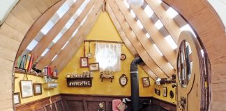 Amazing Spaces, Places & Escapes:Re-imagining Treehouses at Minnesota Landscape Arboretum Minnesota Landscape Arboretum Amazing Spaces Places And Escapes Reimagining Treehouses Arthur JE Wren Birdhouse Art Shant Project Interior