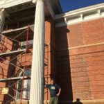 St. Paul Woodturner Reconstructs Roman Ionic Column