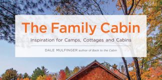Dale Mulfinger’s The Family Cabin The front cover of Dale Mulfinger's The Family Cabin book.