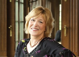 Julia Knight Debuts Holiday Collection A portrait of Julia Knight
