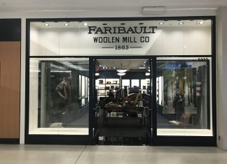 Faribault Woolen Mill Pop-up Opens at Mall of America