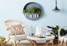 Light Bites with a Bistro Vibe A French patio set with items from The Foundry Home Goods, Target, Etsy and more.