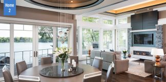 Living for the Lake on the 2018 Homes by Architects Tour Home 2 on the 2018 Homes by Architects Tour