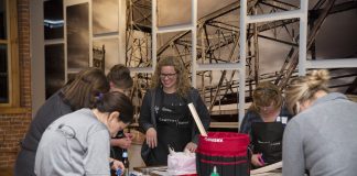 DIY Digs: Sawdust Savvy Photo of a SS workshop in session
