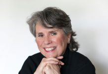 A portrait of Susan Denk, founder of White Crane Construction.