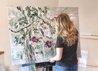 Christina B. Johnson Creates Art with Heart