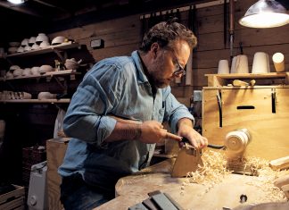 Home Essentials Handmade with Heart Jarrod Dahl. Photo by Woodspirit Handicraft.