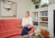 Renae Keller Went from Barbie Dream House to Her Own Renae Keller perches on her newly reupholstered sofa, the first “big girl” purchase she ever made and a piece she’s kept for nearly 20 years.