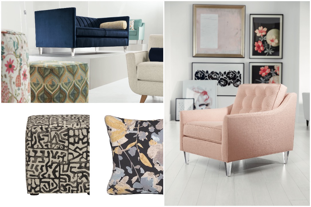 Selections from Ethan Allen's new "Lucy collection." Courtesy Ethan Allen.