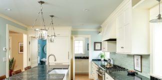 A Charming Colonial Kitchen in St. Paul