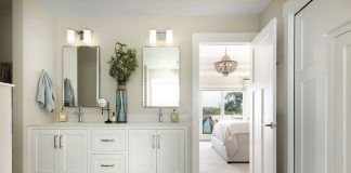 Primary Suite Remodel by Che Bella Interiors Provides Lakeside Luxury