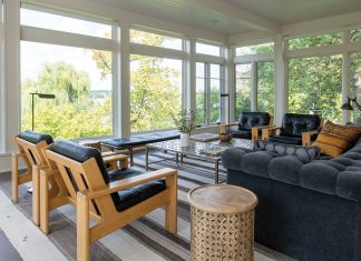 Rehkamp Larson Architects Transforms Waterfront Home With Eclectic Elegance