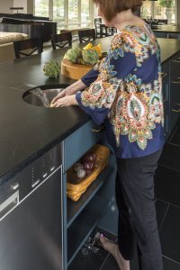 kitchen sink with pedal faucet | Erotas Custom Building