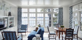 A Breezy & Beautiful Lake House by TEA2 Architects