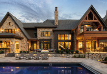 Yardscapes Inc. rustic north oaks lake home