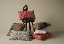 Limited-Edition Pillow Collection Spotlights Vintage Fabrics Grouping of Anne McDonald Limited-Edition Pillows