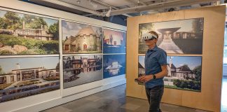 How JMAD Uses Immersive Virtual Reality to Visualize Projects Rob Hull, president and principal designer at JMAD, shows off the architectural firm’s high-tech virtual reality equipment in its Minneapolis office.