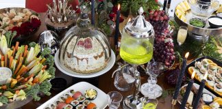 Tips for Elegant and Extravagant Holiday Parties From MartinPatrick 3 Holiday feast spread on a dining room table