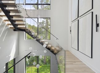 How Minnesota Leads in Sustainable Housing Large windows, a winding staircase, and local Hennepin Made lighting fixtures are on display in this sustainable home from Sustainable 9 + Design and Unfold Architecture