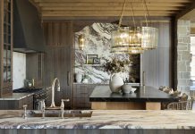 2025 Midwest Design Awards Best in Show: Balanced Abundance The interplay of materials in this 921-square-foot kitchen is striking, from the Calacatta Viola marble and soapstone to rift oak cabinetry.