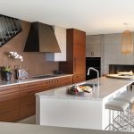 Erotas Custom Building modern kitchen with built ins