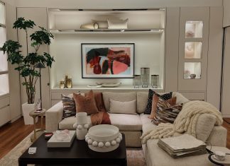 Vivid Home Opens at the Galleria Vivid Home offers an extensive selection of colors, fabrics, and materials for its in-house custom furnishing line.