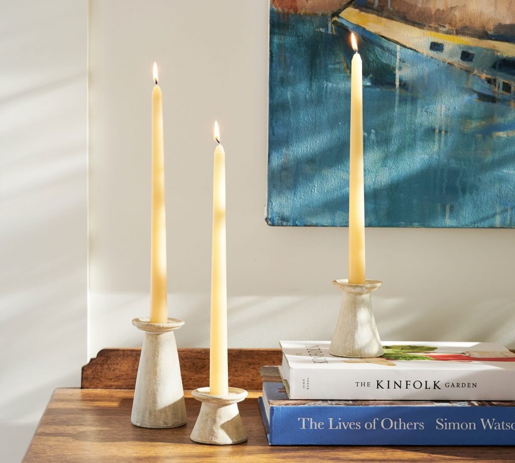 Artisan Studio Handcrafted Candle Holders from Pottery Barn