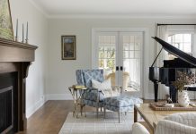 Are Custom Furnishings Your Next Design Solution? This project by O'Hara Interiors includes a custom Wesley Hall chair.