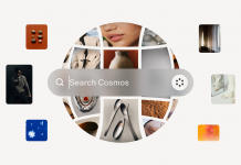 Is Cosmos the New Pinterest? A New Visual Tool Informed by Designers Cosmos search bar