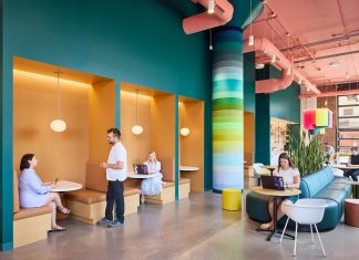 Spring Office Inspiration: The Social Lights’ Colorful HQ