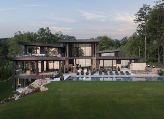 Houzz has called outdoor rooms a top trend, as homeowners look give their outdoor spaces more defined purposes, like in this landscape design by Yardscapes Inc.