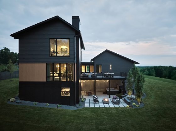 &ldquo;We kept the exterior fairly restrained so the home could sit comfortably within its surroundings, which sets up a contrast with the interior where color, artwork, and personal expression play a much larger role,&rdquo; says Mike Gray, partner at Unfold Architecture. &ldquo;The architecture becomes more of a neutral framework&mdash;clean, light-filled, and warm&mdash;so Summer&rsquo;s collection can really take center stage without feeling overwhelming.&rdquo;