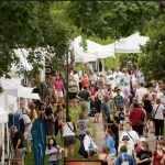 Loring Park Art Festival attendees during the Minneapolis Aquatennial. June 30, 2026