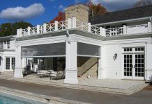 Seamlessly Extending the Way You Live With Phantom Screens White porch