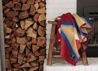 Summer 2026 Product Picks: Prairie Contemporary Add wool goods for warmth from Faribault Mill—like the Honor Throw, featuring a woven geometric pattern by Minneapolis’ celebrated contemporary artist, Dyani White Hawk.