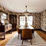 5 Creative Wallpaper Applications That Make a Statement This Tudor Revival dining room features the same wallpaper pattern that originally adorned the space