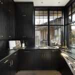 5 Butler’s Pantries That Maximize Style and Storage Natural pours into this butler's pantry to balance the dark cabinetry