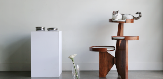 Luxury Pet Products That Balance Elevated Design and Practicality Catenary Home's Sundial Cat Tree Tower. August 4, 2026